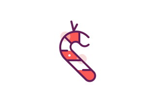 Hanging Candy Cane