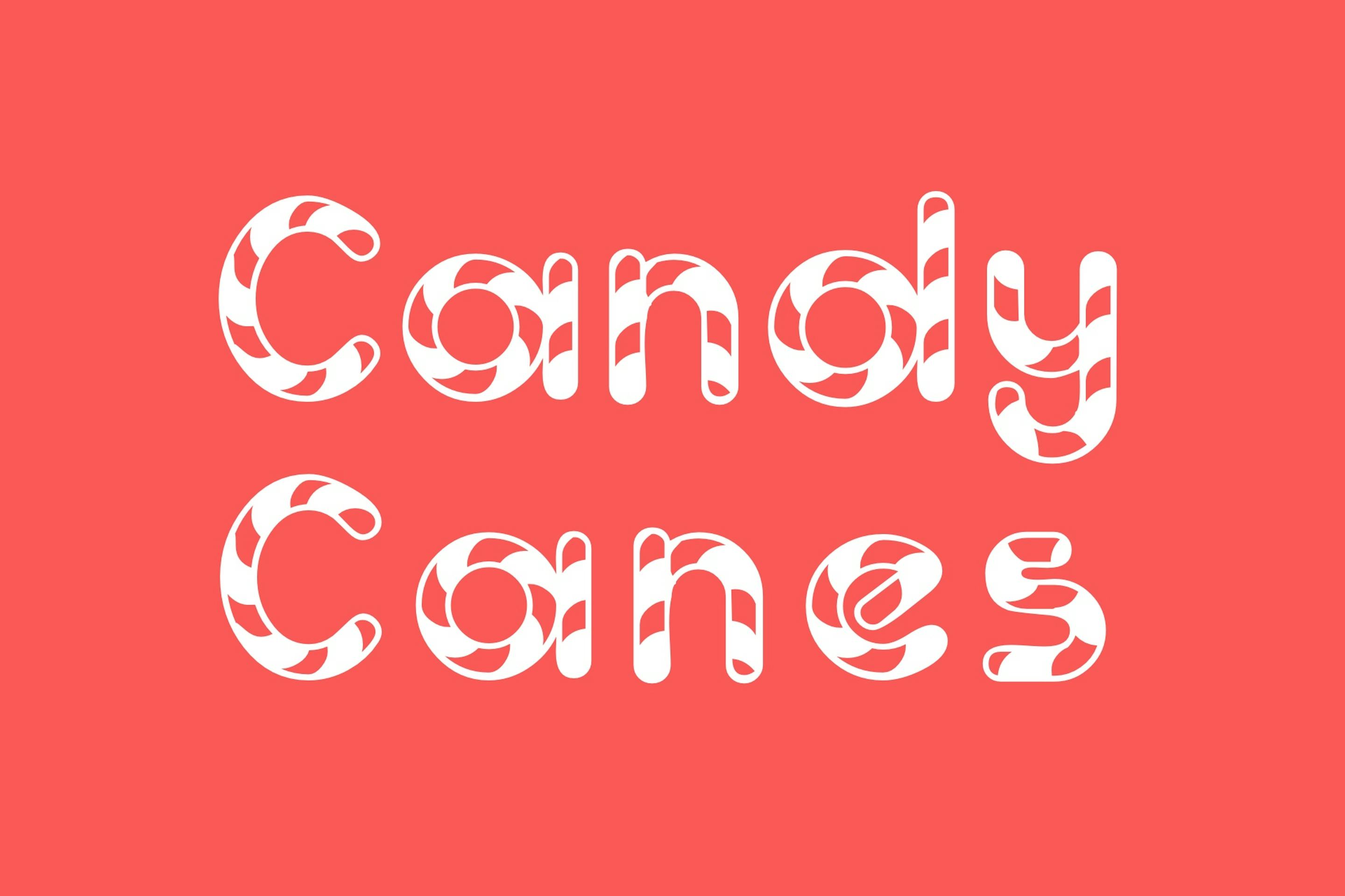 Candy Cane Font (Free) – Christmas HQ