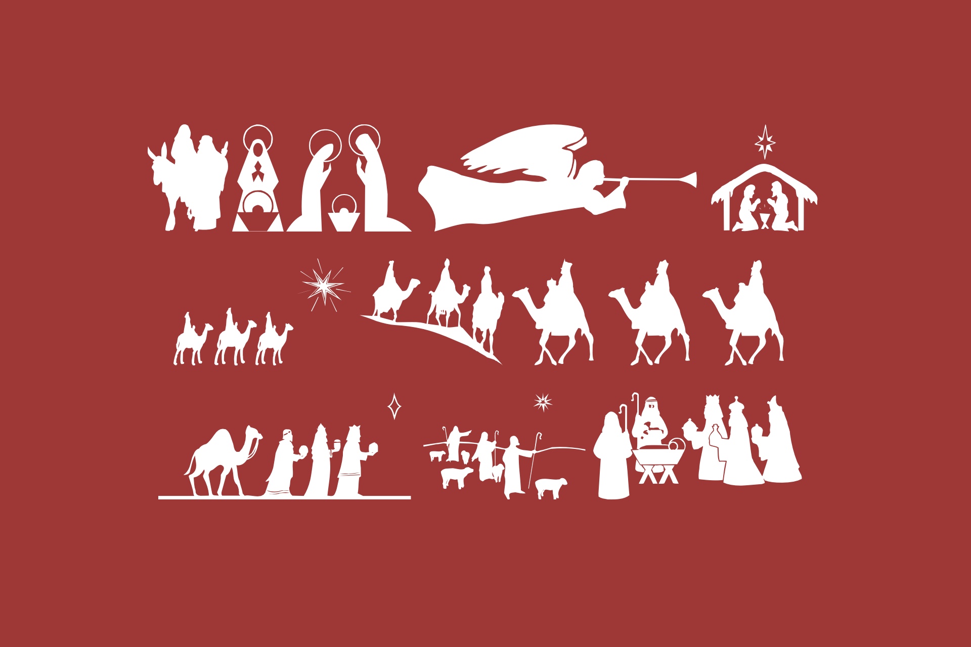 Christmas Silhouettes