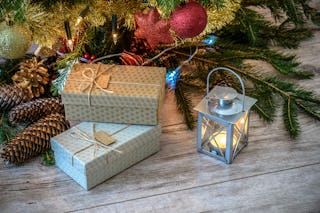 Holiday Gifts and Lantern