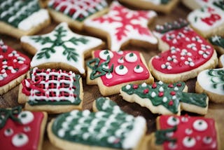 Colorful Christmas Cookies