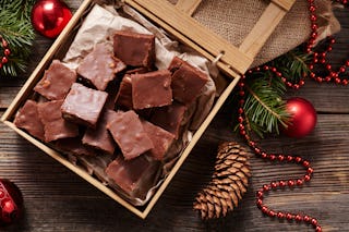 Chocolate fudge is a great addition to any Christmas candy repertoire.