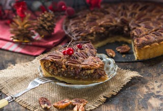 Nutty and sweet, Pecan pie is a nice alternative to the more classic apple or pumpkin.