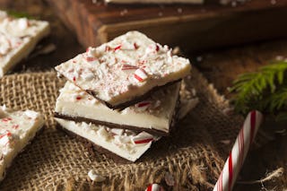 Whether homemade or store-bought, peppermint bark always hits the spot.