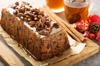Perfect with tea or an apertif, a sticky toffee Christmas pudding will impress almost any guest.