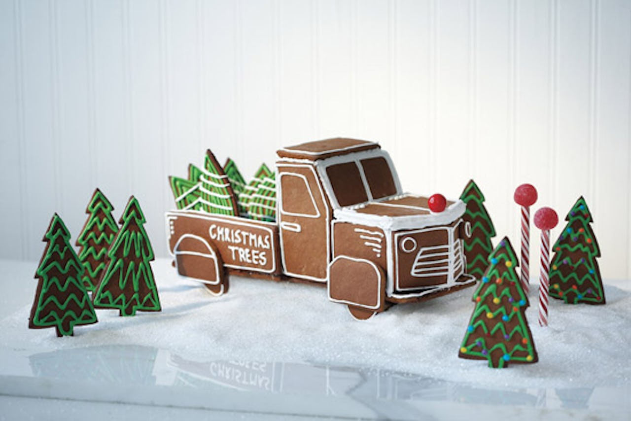 Gingerbread Truck Template