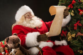 Santa making his list (and checking it twice!)